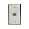 Black Box Av Stainless Wallplate, Single Gang, 1 WP831 - alternate 1